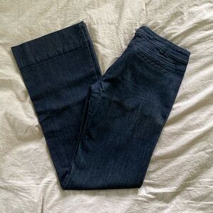 New York & Company Low Rise Skinny Flare Leg Jean Size 2